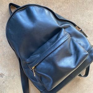 J. Crew Leather Backpack